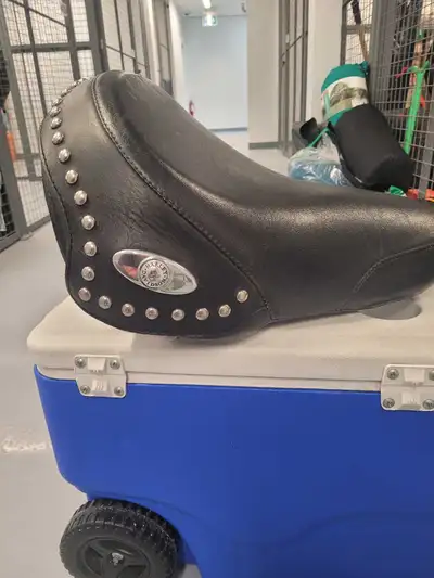 Genuine Harley Davidson Motorcycle seats. I have 3 of them. I believe one is called softtail? Price...