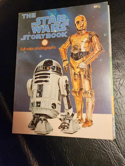 This classic Star Wars Storybook is a fantastic vintage find, featuring iconic full-color photograph...