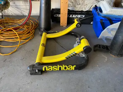 Nashbar Fluid Trainer and Front Wheel Riser, View more