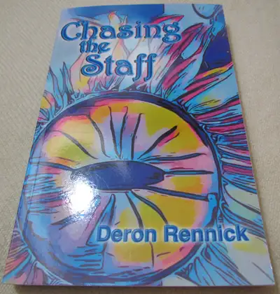 SIGNED Chasing the Staff fantasy book, View more
