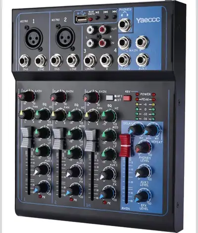 4 Channel Mixer, View more