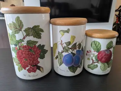 Portmeirion Pomona Canister Set of 3, Vintage, View more