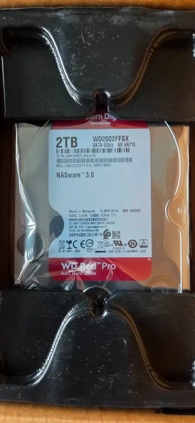 WD Red Pro 2TB Hard Drive, View more
