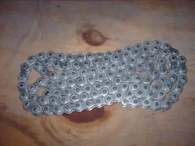 motorcycle drive chain model RK 520 o-ring 114 links never used will need a master link available at...
