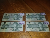 3 20$ bills for 90$. In sequence.  Only 90$. Text 2264489639.