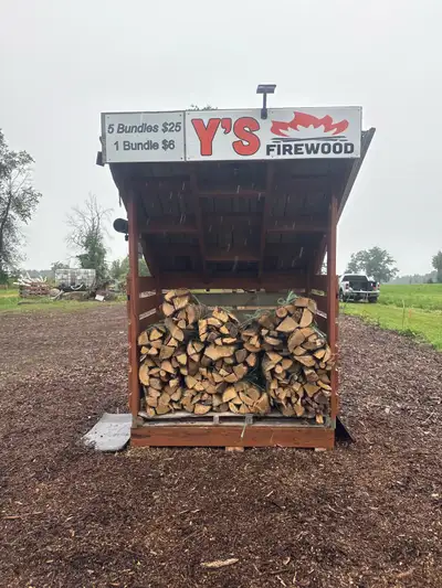 1 bundle = 6$ 5 bundles = 25$ Get your firewood bundles here! These bundles are great for fireplaces...