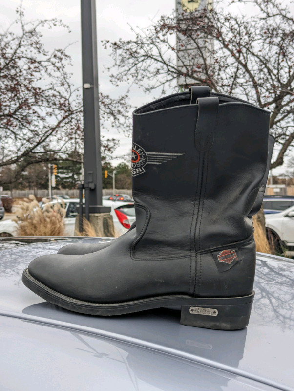 Harley Davidson Men's Boots 11.5 Like New in Men's Shoes in City of Toronto - Image 2