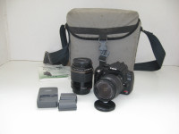 Vintage Canon EOS Rebel XT 8MP digital camera bundle