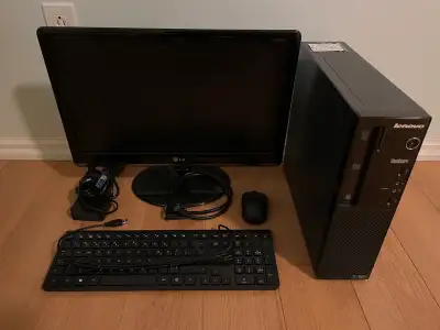 Lenovo E73 Desktop Computer in perfect working condition and shape - Windows 10 Pro - CPU i3 4150 3....