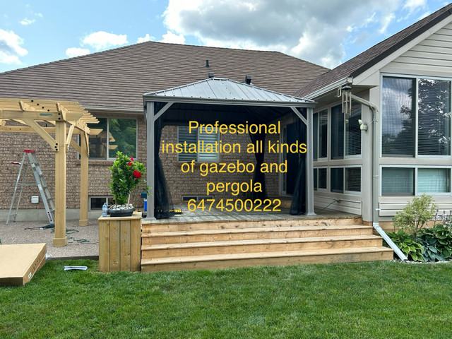 Assembly of gazebo  in Other in Mississauga / Peel Region