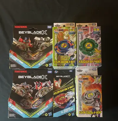 Beyblades Japanese & North American, View more