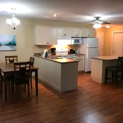 Quiet 2br unit with in-suite washer dryer &patio for  August 1st