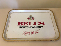 Vintage Metal Bar Tray