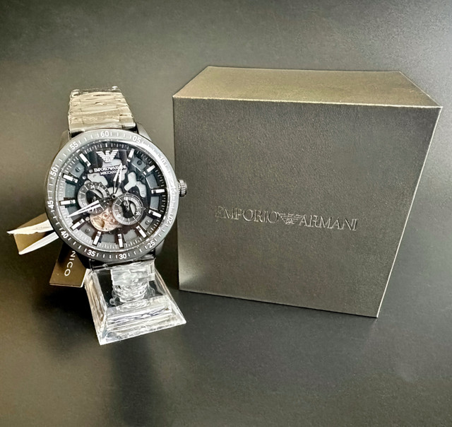 Emporio Armani Stainless Steel Automatic Watch AR60054 | Jewellery & Watches  | Calgary | Kijiji