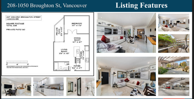 West End Vancouver Apartment for Rent in British Columbia