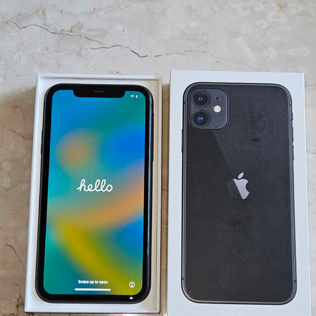 Iphone 11, Black, 64GB dans Téléphones cellulaires  à Ville de Montréal - Image 2