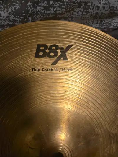 SABIAN B8X THIN CRASH 14 INCH, View more