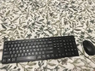 Wireless mouse and keyboard, View more