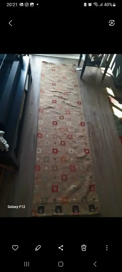 I'm selling these used blackout curtain panels, each measuring approximately 40 inches in width and...