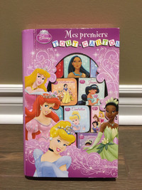 Toddlers Disney Princesses mini-books in French