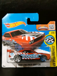 Hotwheels Dodge Challenger Drift Car