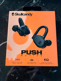Skullcandy Push Active In-Ear True Wireless Earbuds NEW & SEALED