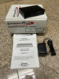 Channel Plus - 5415 - Digital, Frequency-Agile Video Modulator