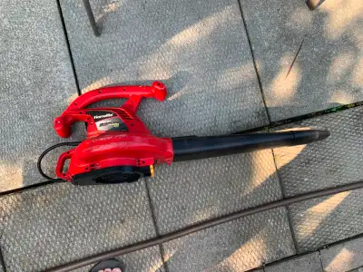 Homelite leaf blower, View more