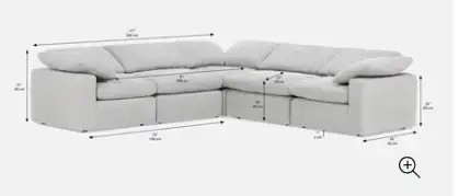 Modular Sofa – Excellent Condition in Couches & Futons in Guelph - Image 5