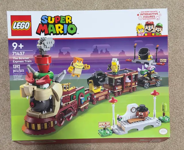 Lego Super Mario, the Bowser Express Train 71437