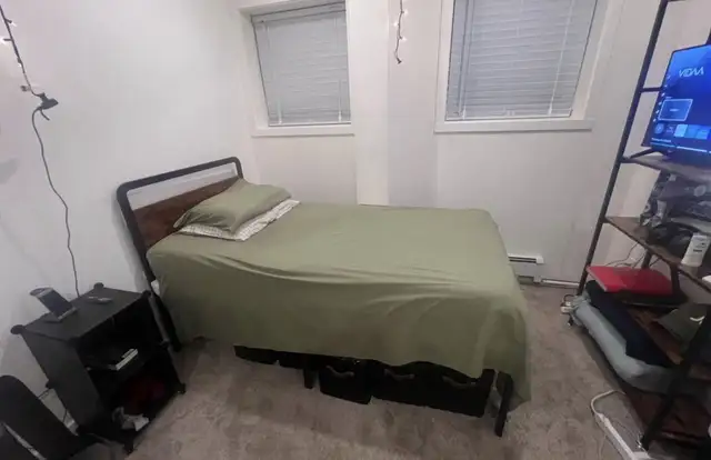 Twin bed Frame + mattress +FREE Delivery  in Beds & Mattresses in Vancouver - Image 2