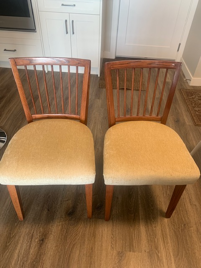 2 Dining room Chairs  Free, View more