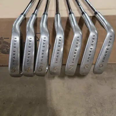 RH Snake Eyes Viper MS Irons 9i-3i, View more