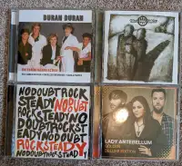 4 Music CDs [Duran Duran, No Doubt, 3 Days Grace, Ldy Antblm]