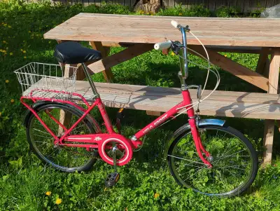 Vélo "Vélo sport" rouge, View more