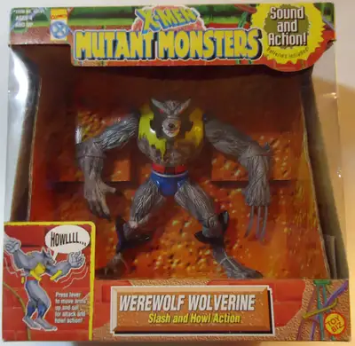 Werewolf Wolverine Mutant Monster Fig Toy Biz 1996 MIB, View more