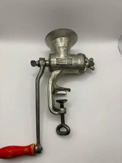 Beatrice Harper Hand Crank Grinder-Mincer, with attachments, View more