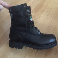Steel Nose Leather Boots - MENS 9.5 (NEW PRICE)