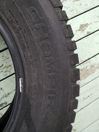 Two like new GT Radial Champiro IcePro Winter Tires 215/70/R16