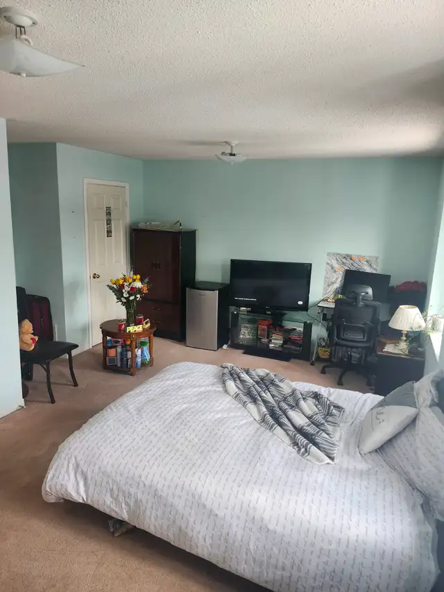 Master bed & bath for rent