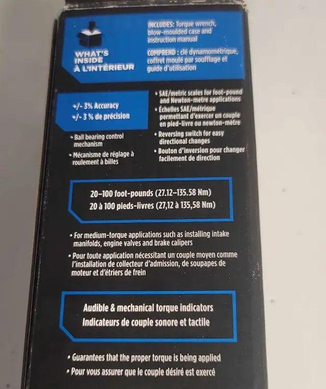 Maximum 3/8" Torque Wrench NEW65702478372994121