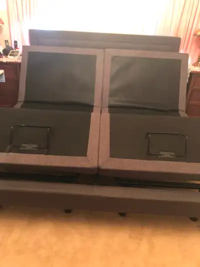 ADJUSTABLE CALIFORNIA KING OR TWO TWIN BEDS, View more