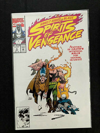 GHOST RIDER & BLAZE SPIRITS OF VENGEANCE #3 MARVEL COMICS 1992