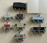 Coaxial splitters 8 available