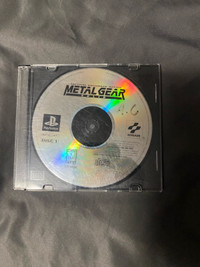 MGS metal gear solid psx ps1