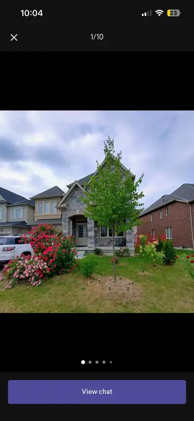 Private bedroom in newly built house for rent. Parking and utilities included. One master bed room w...