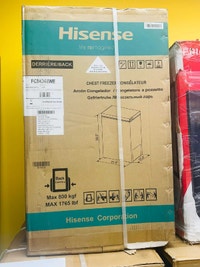 Hisense Chest Freezer, specifically model FC3406EWE.  City of Toronto Toronto (GTA) Preview