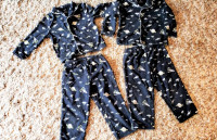 2 Piece Coat Style PJs Pajama set 2T
