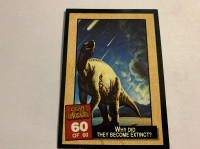 1994 Dynamic Escape of the Dinosaurs #60 - They Become Extinct?