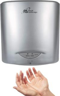 New ROYAL SOVEREIGN 1,200 Watt Touchless Automatic Hand Dryer